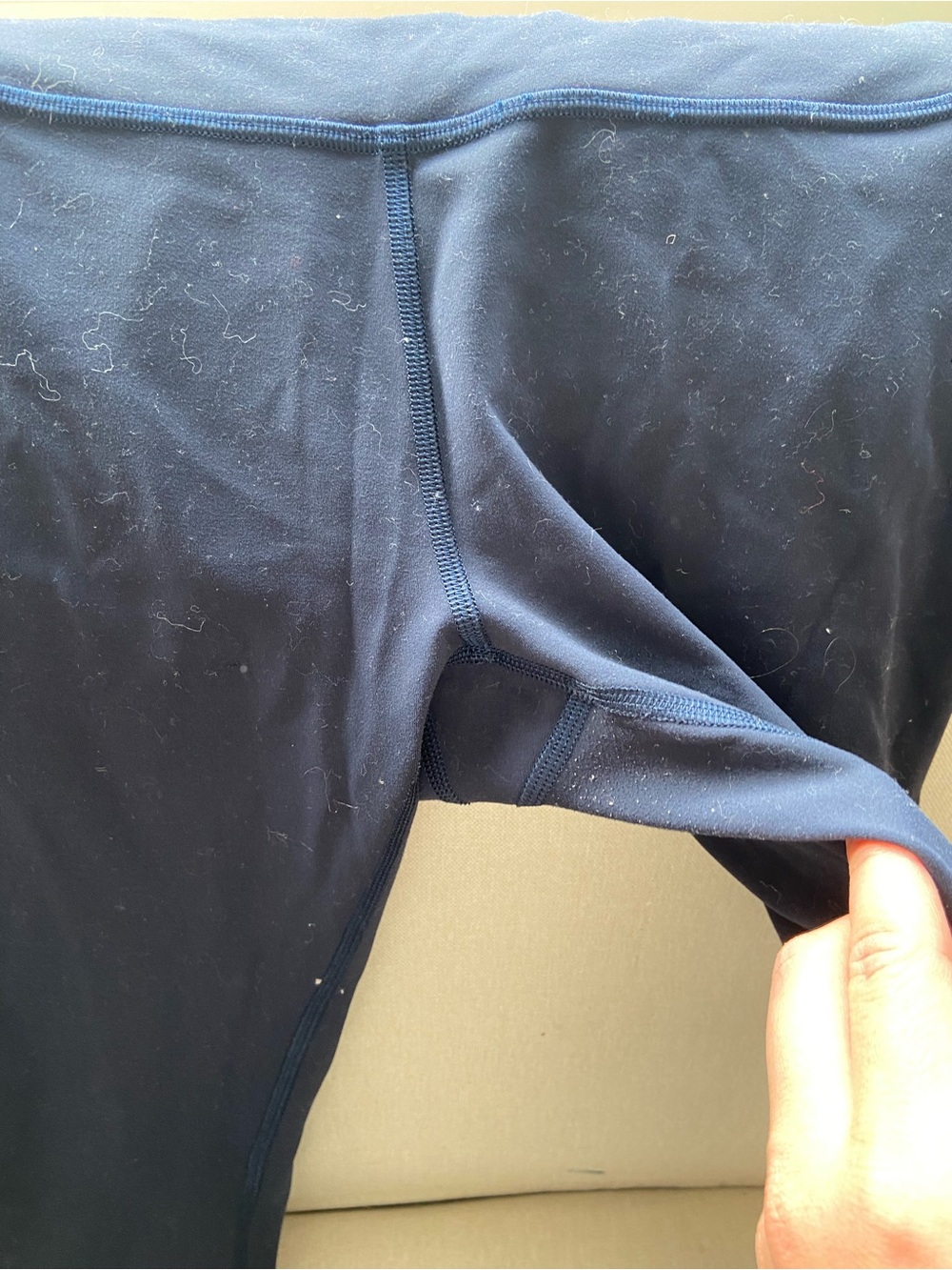 lululemon athletica Wunder Train High-Rise Tight 25" - Navy - Picture 4 of 5